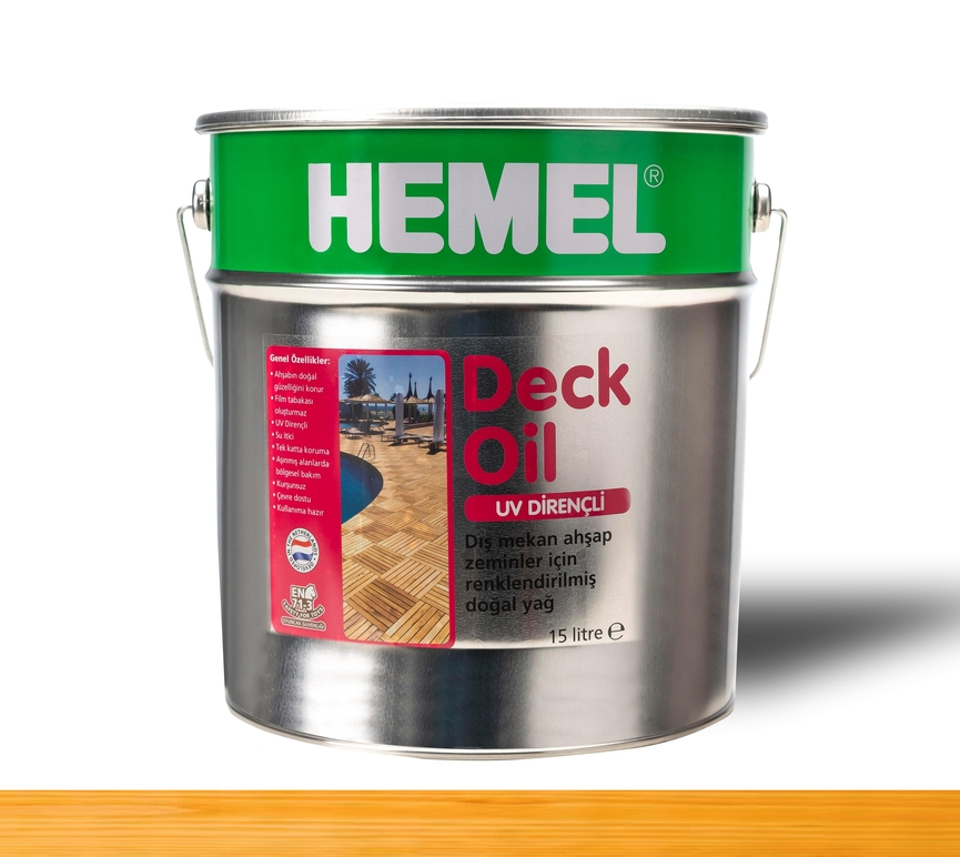 Hemel Deck Oil Light Oak - Deck Yağı