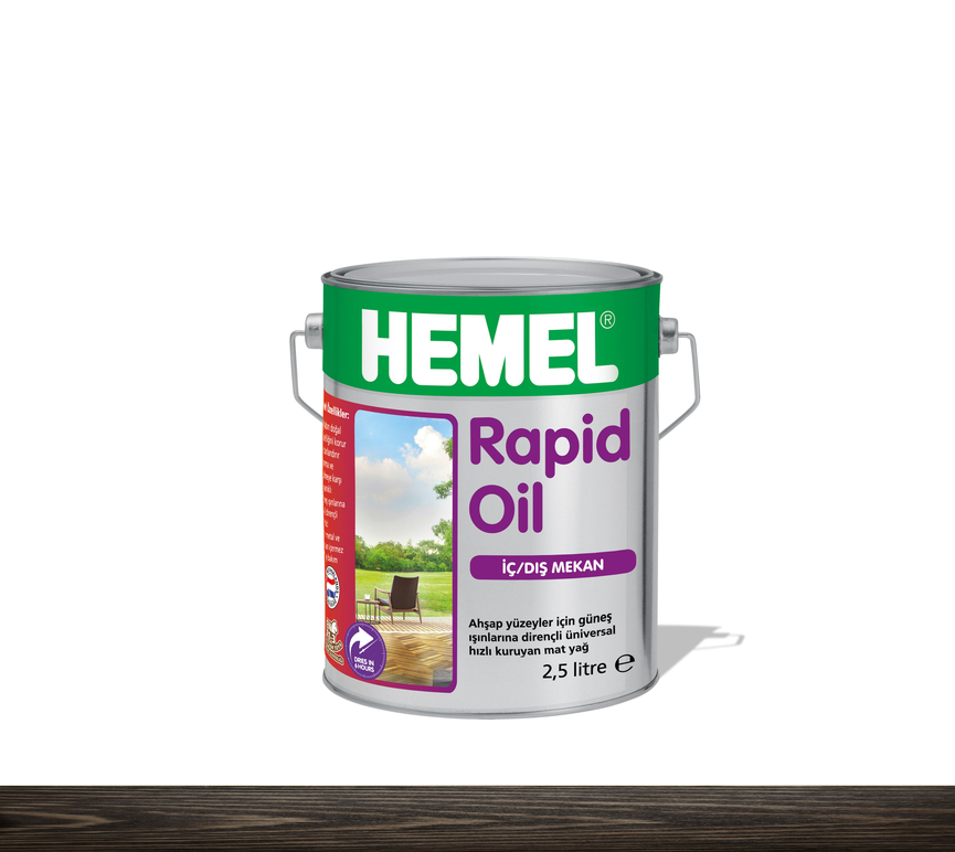 Hemel Rapid Oil - Coffee - Hızlı Kuruyan Yağ