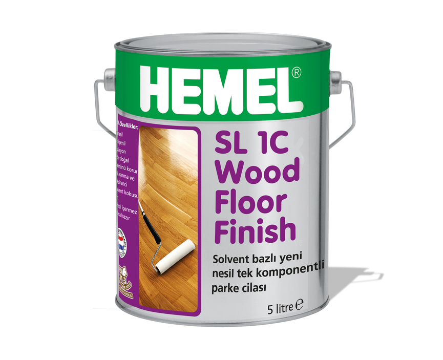 Hemel SL 1C High-Gloss Wood Floor Finish