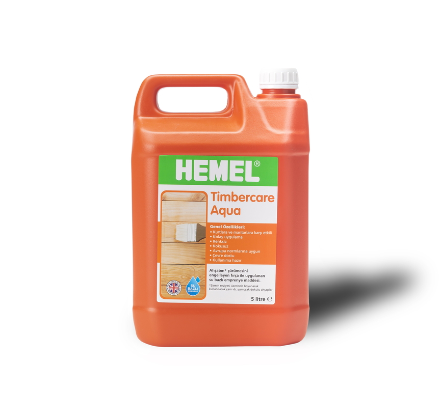 HEMEL® Timbercare Aqua - Protection bois transparente à base d’eau * pour application au pinceau