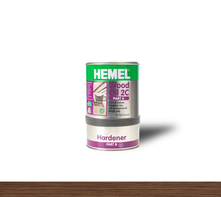 Hemel Wood Oil 2C Chocolate - Renkli Parke & Mobilya Yağı