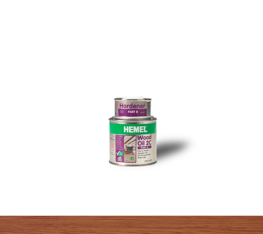 Hemel Wood Oil 2C Mahogany - Ahşap Yağı