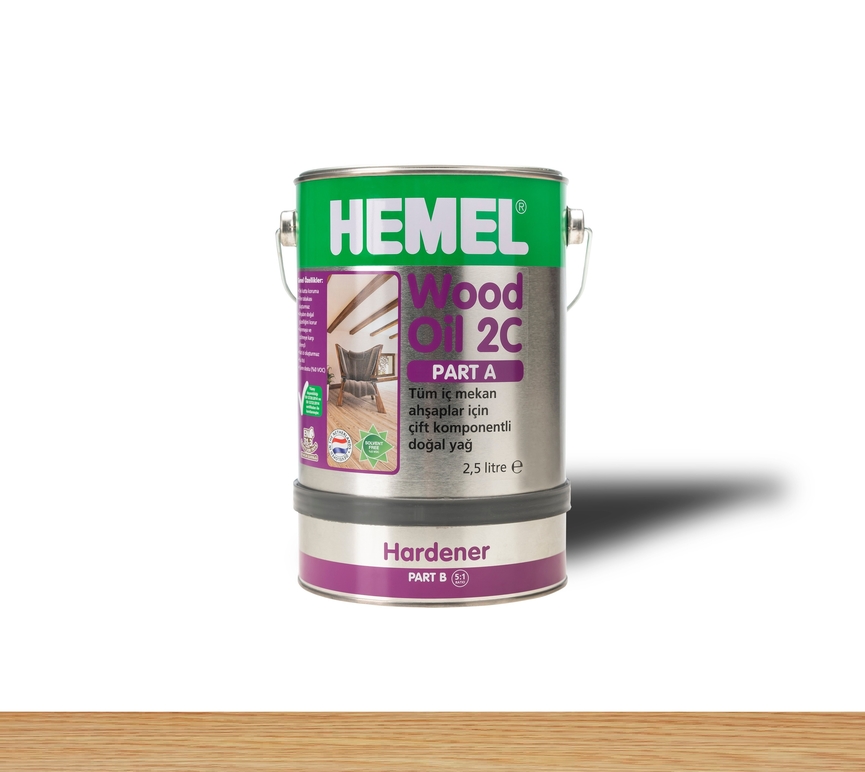 Hemel Wood Oil 2C Natural - Ahşap Yağı