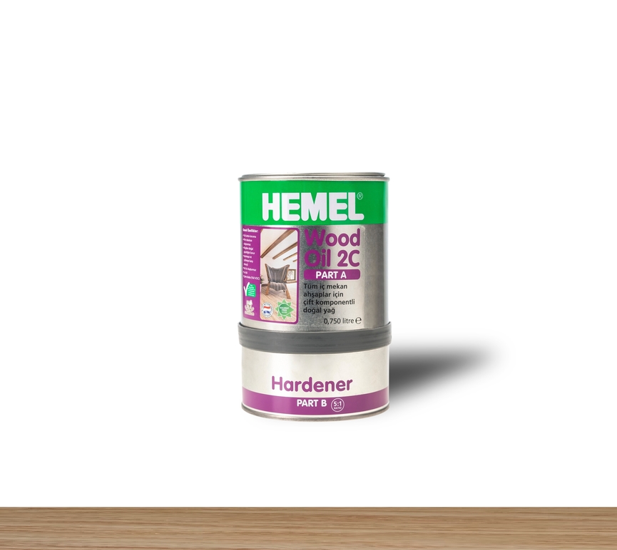 Hemel Wood Oil 2C Clear - Ahşap Yağı