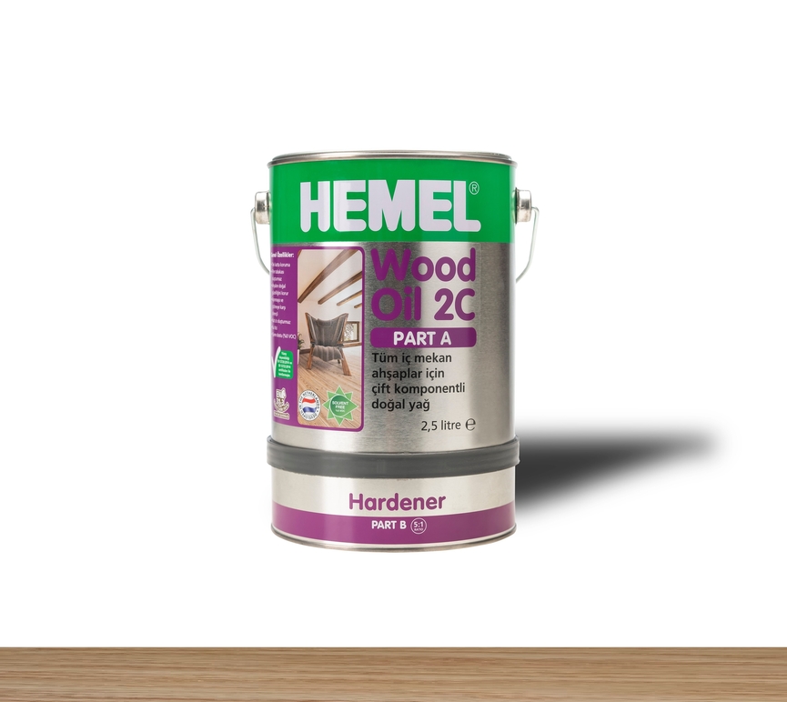 Hemel Wood Oil 2C Clear - Ahşap Yağı