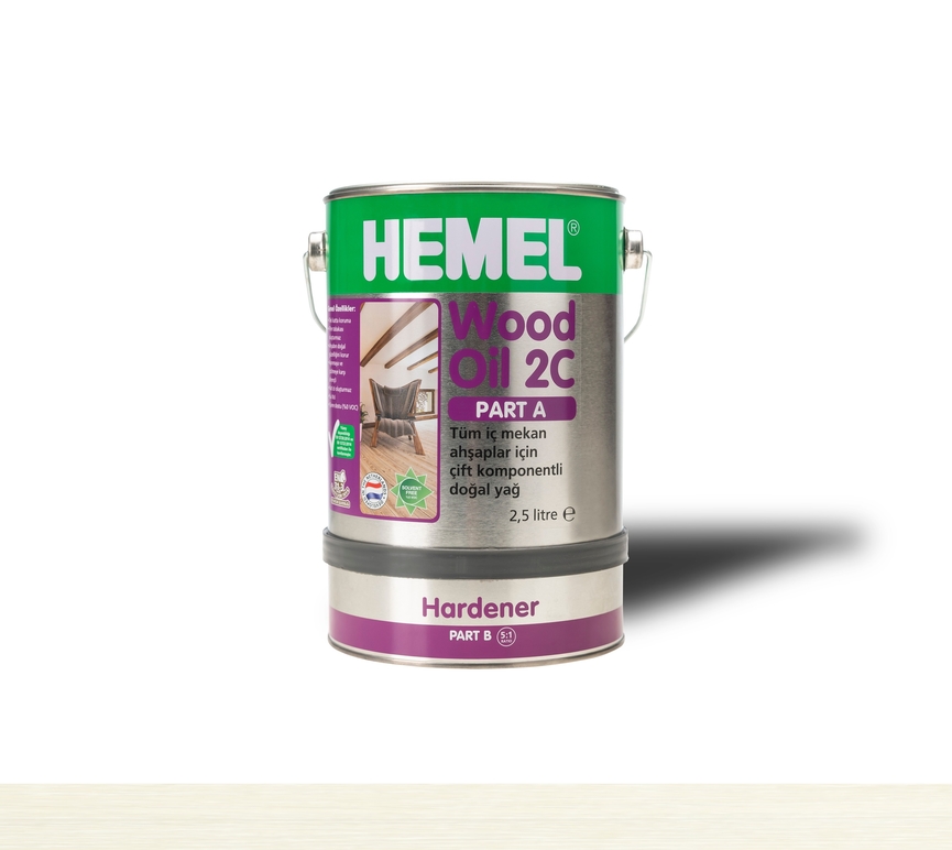 Hemel Wood Oil Super White - Ahşap Yağı