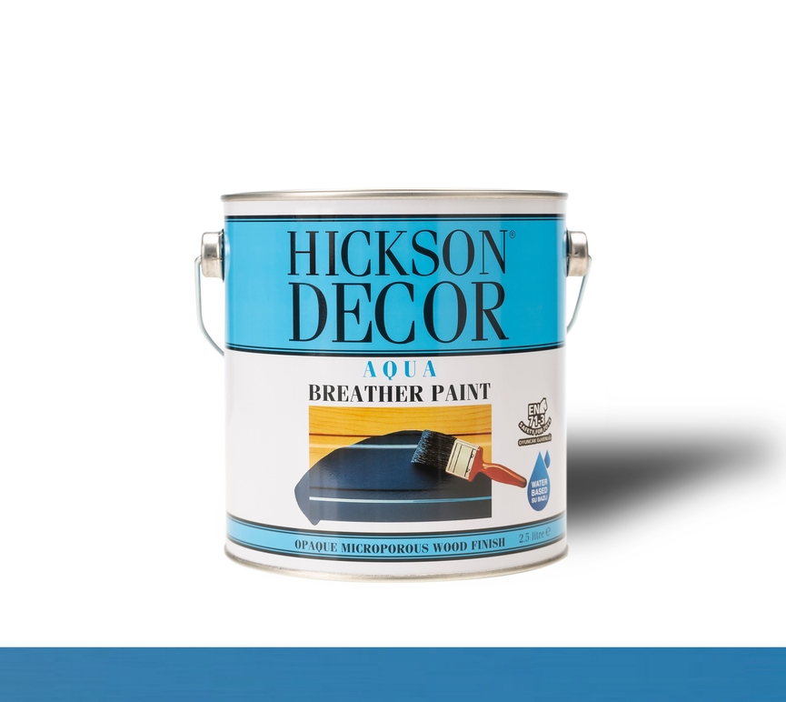Hickson Decor Aqua Breather Paint Deep Sky Blue - Ahşap Boyası