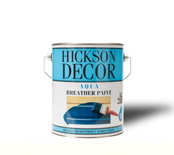 Hickson Decor Aqua Breather Paint Polar White Parlak - Ahşap Boyası