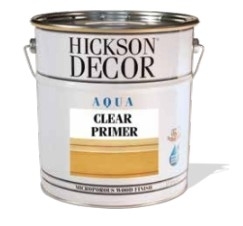 HICKSON DECOR - Hickson Decor Aqua Clear Primer Şeffaf Ahşap Astar