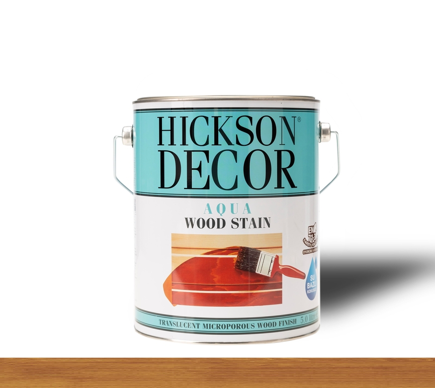 Hickson Decor Ultra Aqua Wood Stain Afrormosia - Renkli Ahşap Vernik