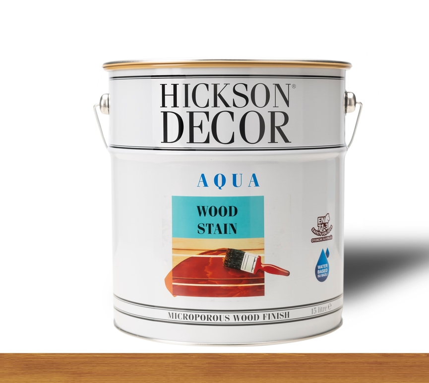 Hickson Decor Ultra Aqua Wood Stain Afrormosia - Renkli Ahşap Vernik