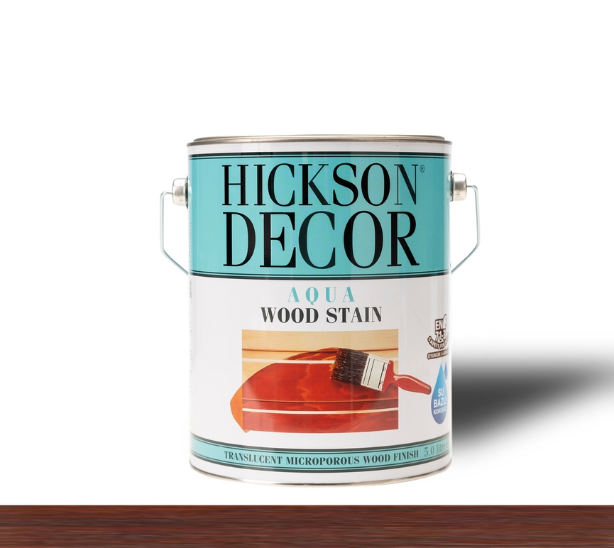 Hickson Decor Ultra Aqua Wood Stain Burma - Renkli Ahşap Vernik