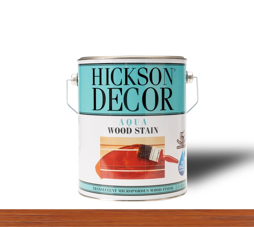 Hickson Decor Ultra Aqua Wood Stain Chestnut - Renkli Ahşap Vernik