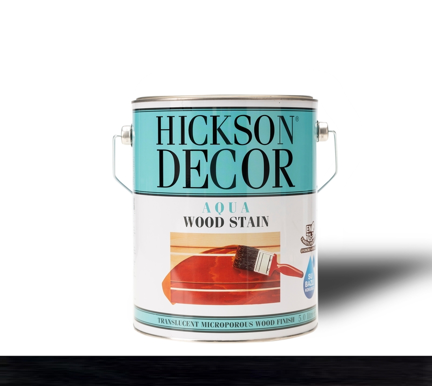 Hickson Decor Ultra Aqua Wood Stain Ebon - Renkli Ahşap Vernik