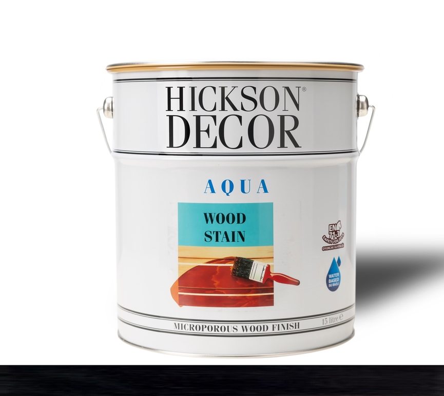 Hickson Decor Ultra Aqua Wood Stain Ebon - Renkli Ahşap Vernik