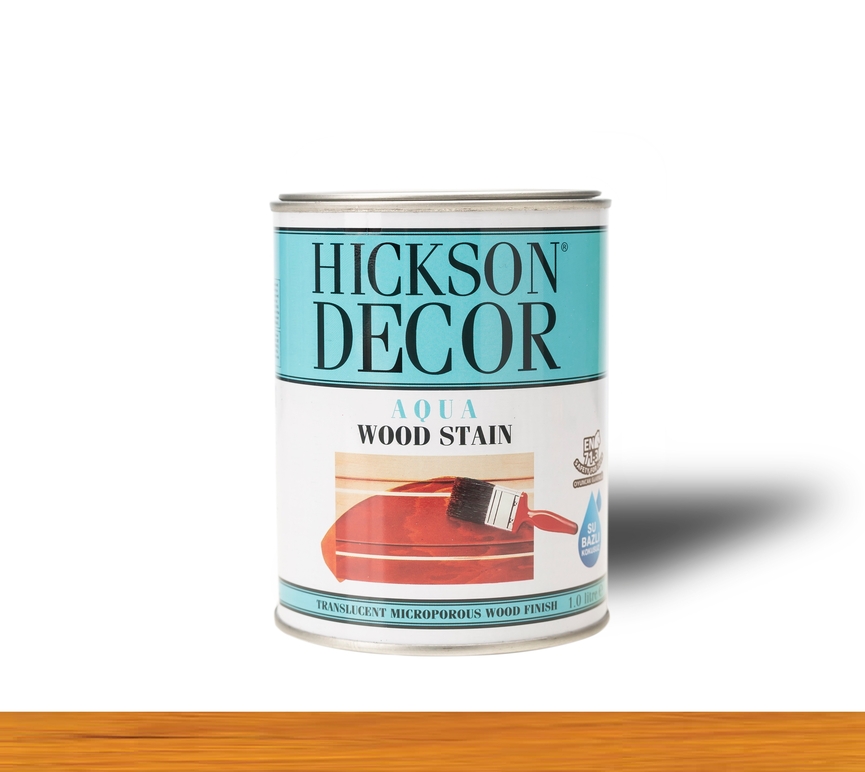 Hickson Decor Ultra Aqua Wood Stain Natural - Renkli Ahşap Vernik