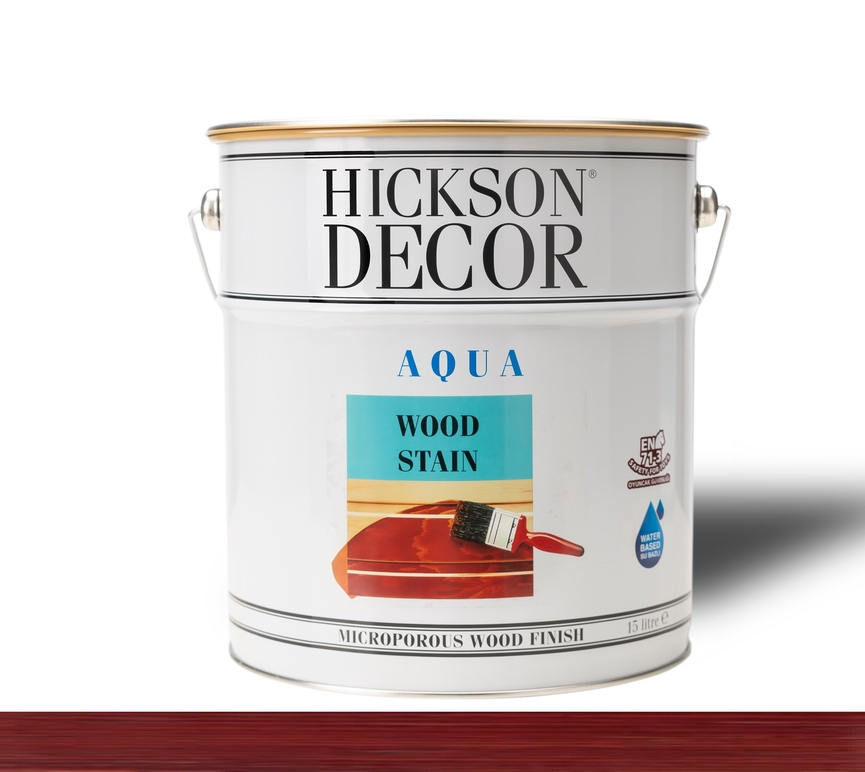 Hickson Decor Ultra Aqua Wood Stain Rosewood - Renkli Ahşap Vernik