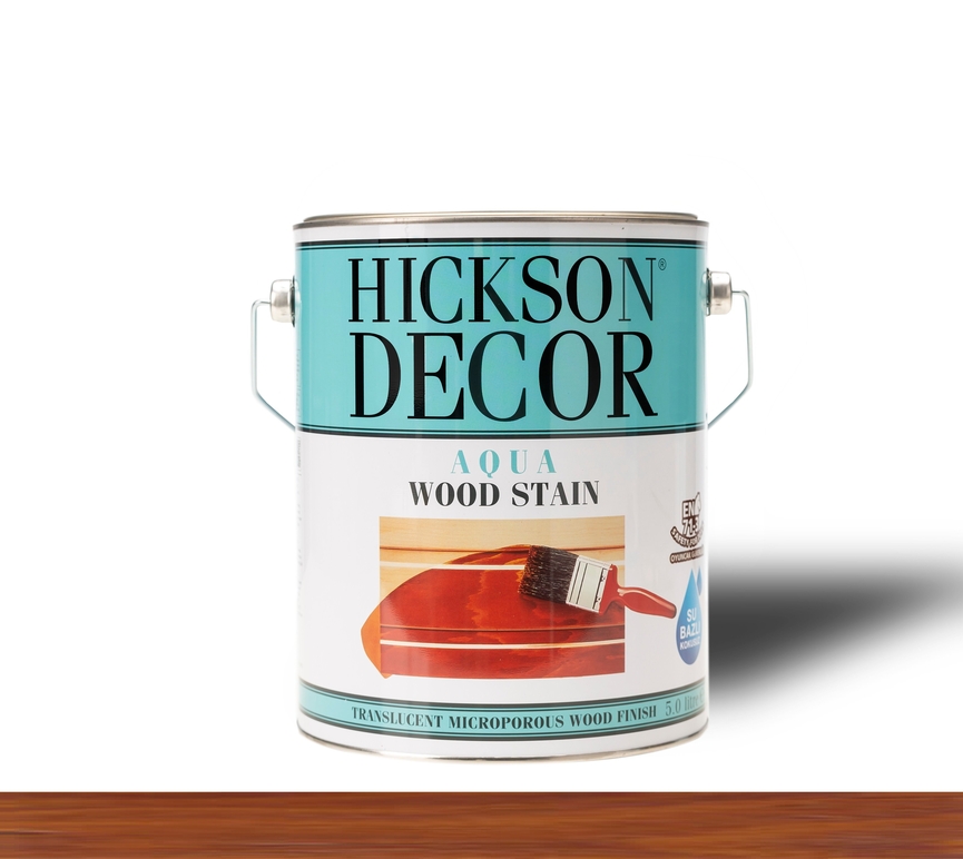 Hickson Decor Ultra Aqua Wood Stain Teak - Renkli Ahşap Vernik