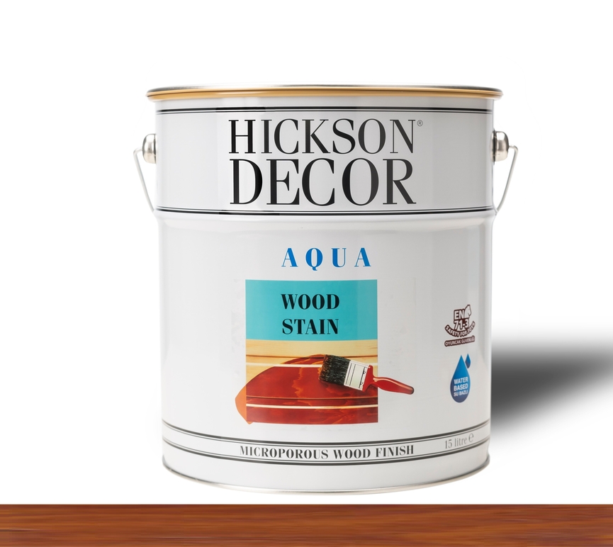 Hickson Decor Ultra Aqua Wood Stain Teak - Renkli Ahşap Vernik
