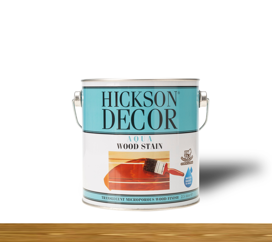 Hickson Decor Ultra Aqua Wood Stain Walnut - Renkli Ahşap Vernik