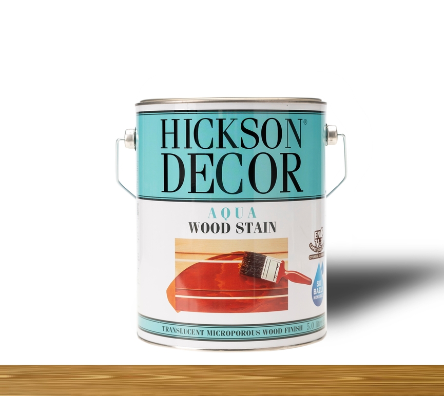 Hickson Decor Ultra Aqua Wood Stain Walnut - Renkli Ahşap Vernik