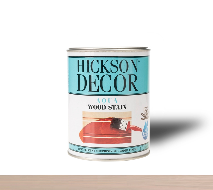 Hickson Decor Ultra Aqua Wood Stain Warm Grey - Renkli Ahşap Vernik