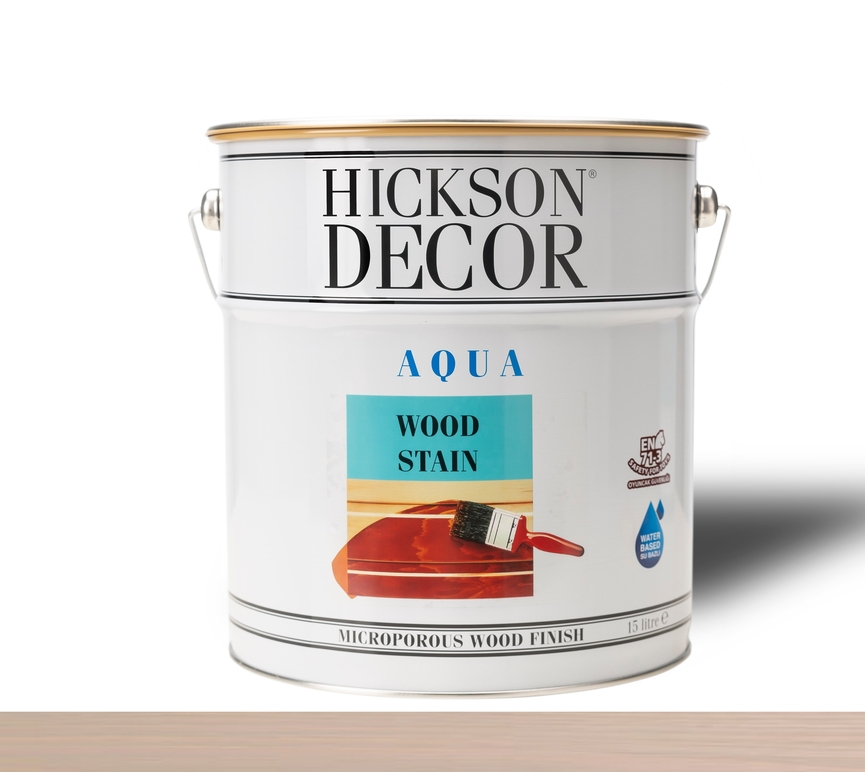 Hickson Decor Ultra Aqua Wood Stain Warm Grey - Renkli Ahşap Vernik