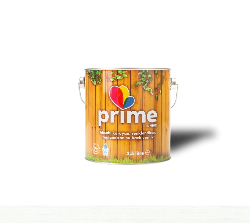 Prime Water Based Wood Paint - White